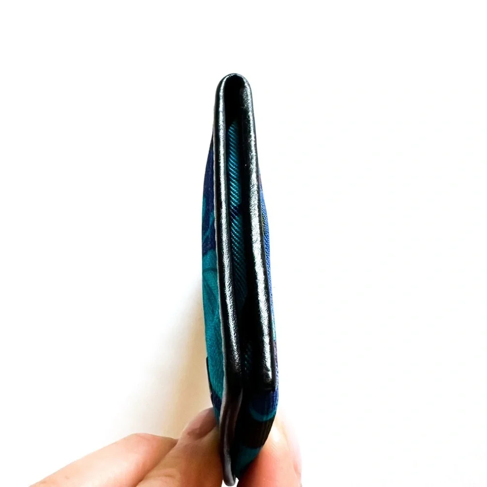 Tom Ford  Gucci Turquoise Print Logo  Condom Wallet Holder Collector’s Piece HTF